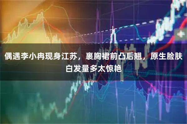 偶遇李小冉现身江苏，裹胸裙前凸后翘，原生脸肤白发量多太惊艳